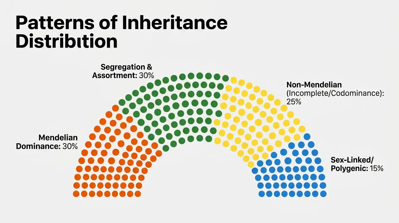 Patterns Of Inheritance Distribution theme on Hemicycle Seating