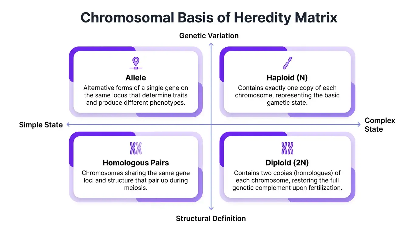 Modern Violet Tech theme on a Strategic Quadrant Matrix
