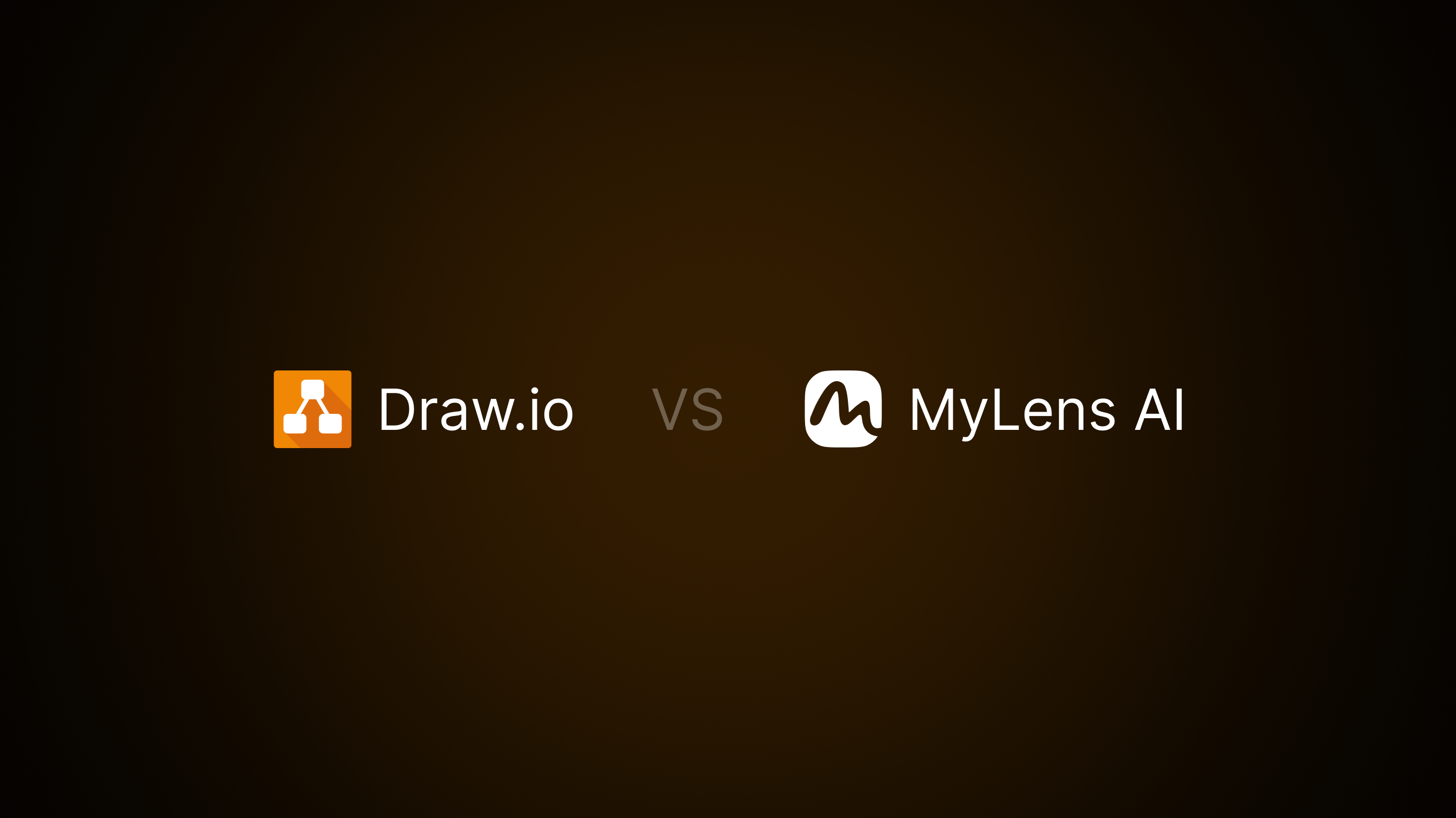 Comprehensive comparison between draw.io and MyLens AI platforms