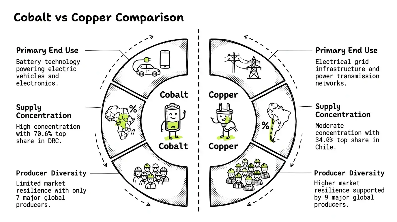 Hand-Drawn Indie Sketch theme on a Symmetrical Comparison Circle