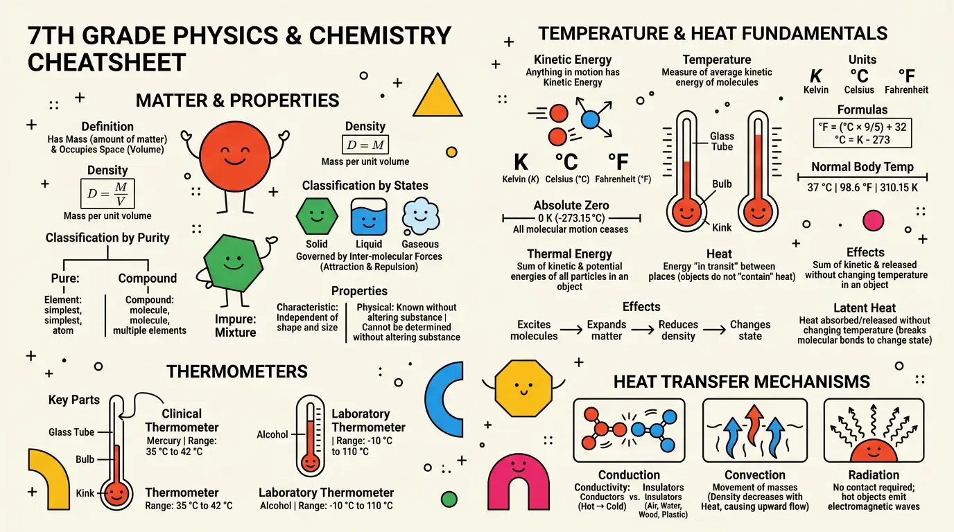 Playful Geometric Doodle theme on an education visual
