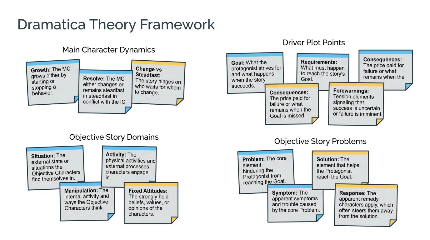 Clean Line Illustration theme on an Affinity Map