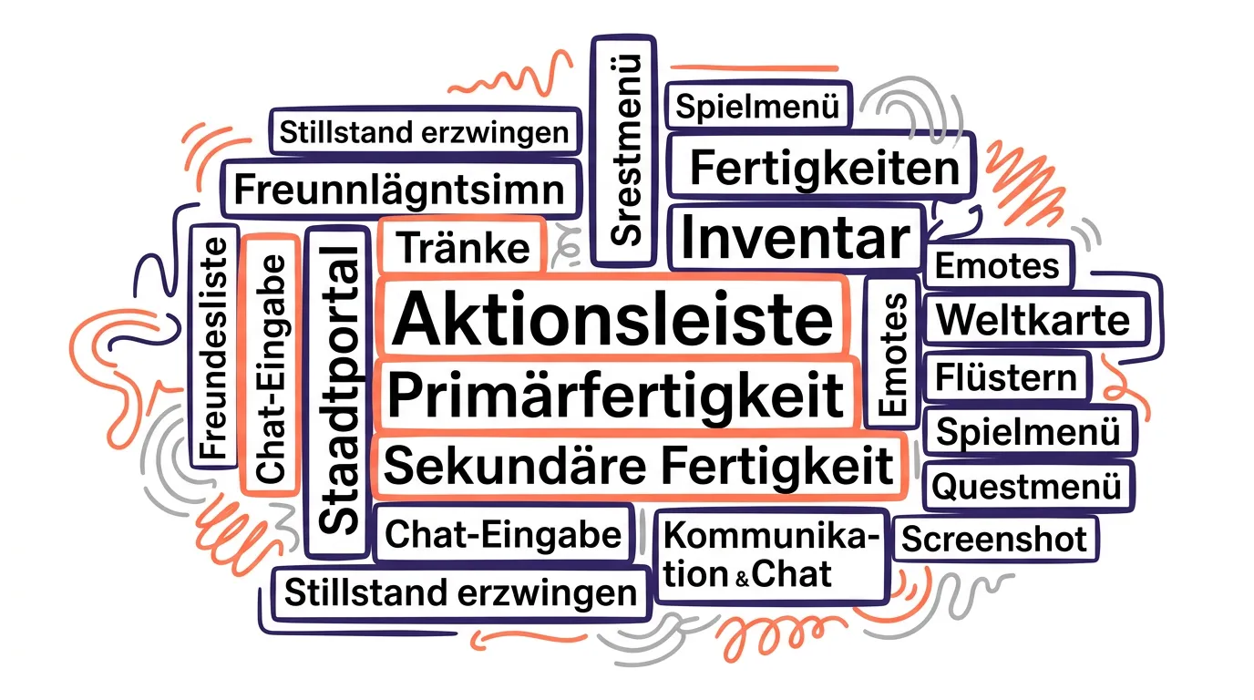 Creative Strategic Play theme on a word cloud