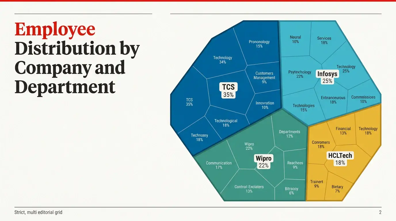 Conomary theme on a Voronoi Polygonal Treemap
