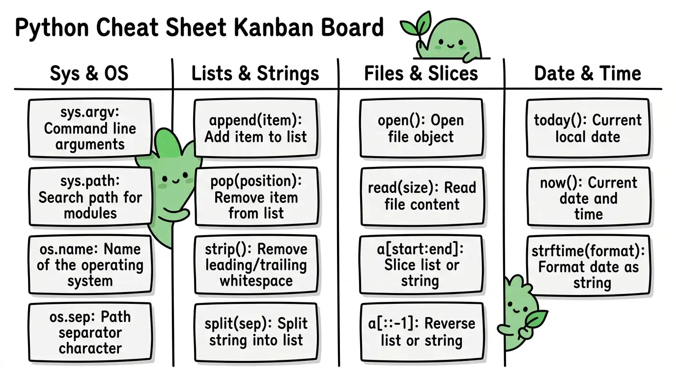 Playful Line Art theme on a Kanban Board