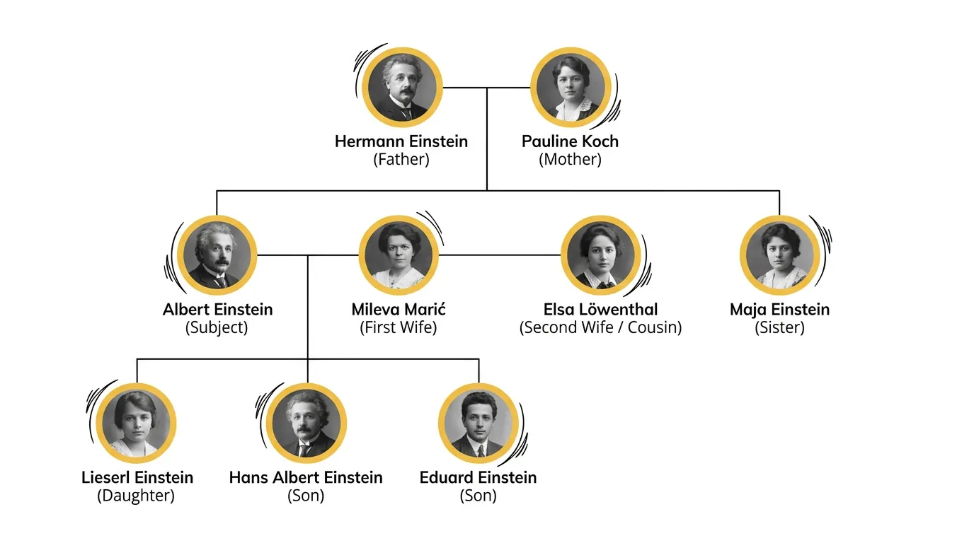 Eco Minimalist Bold theme on a family tree