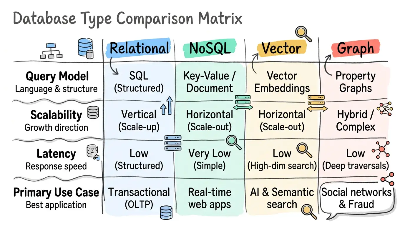 Doodle theme on a Comparison Matrix Table