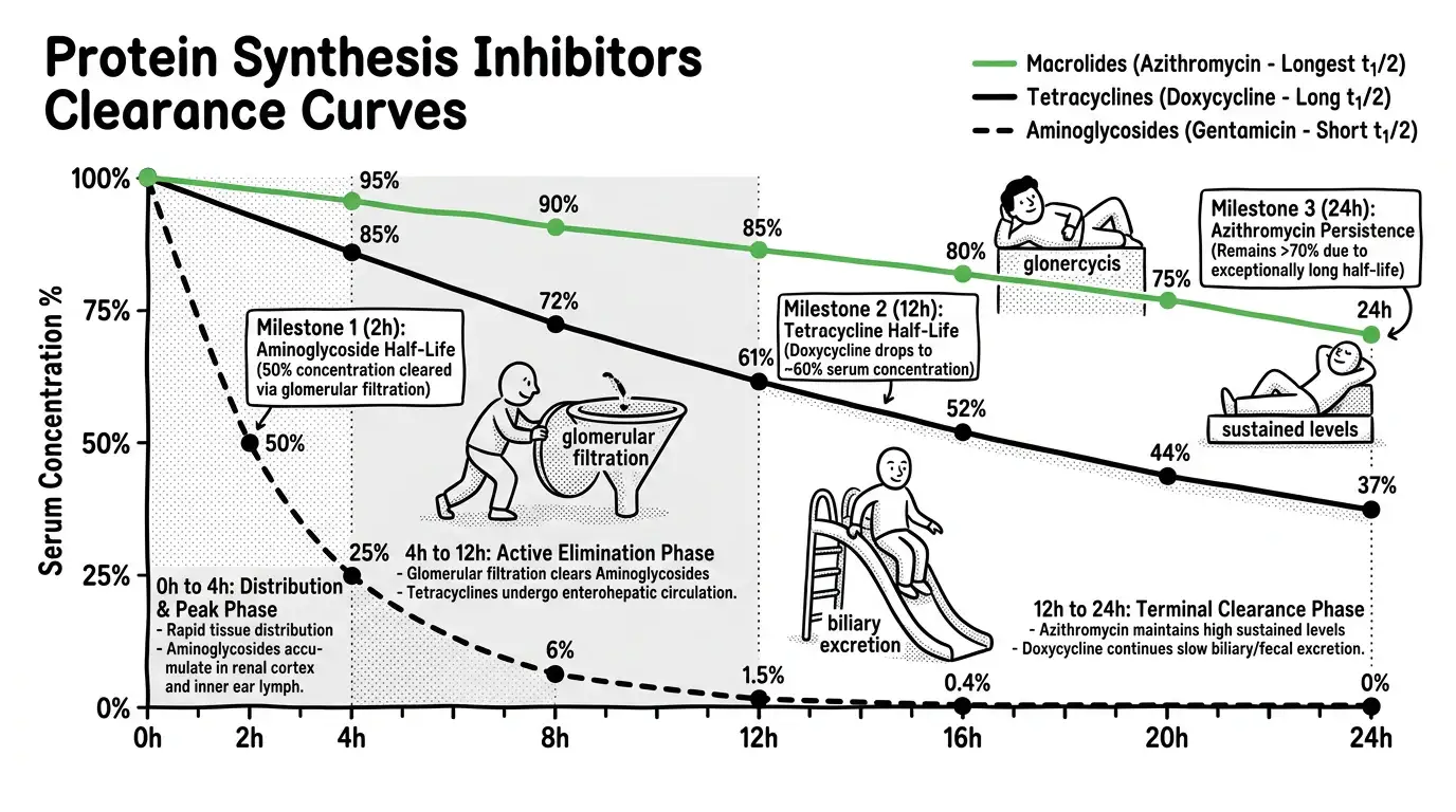 Hand-Drawn Eco Sketch theme on an Annotated Multi-Line Chart