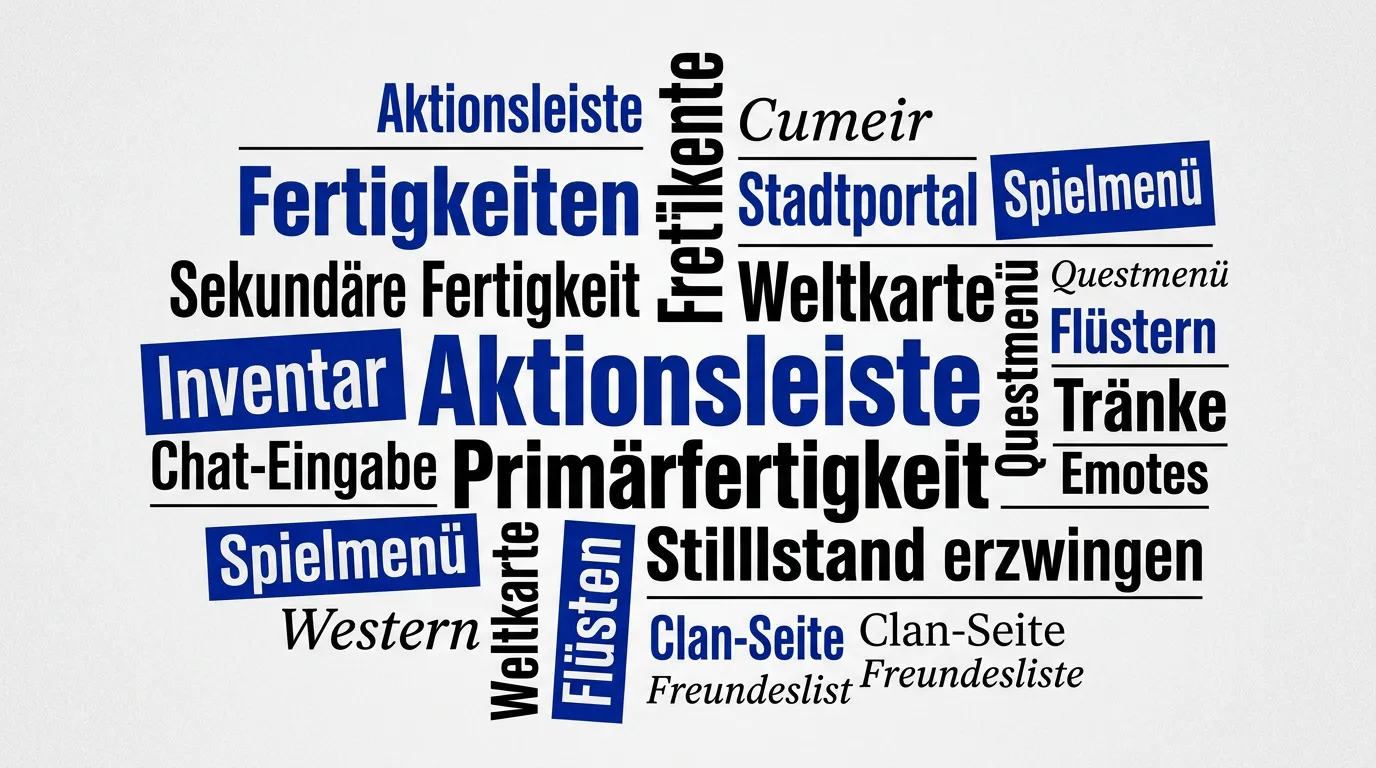 Blue Halftone Editorial theme on a word cloud